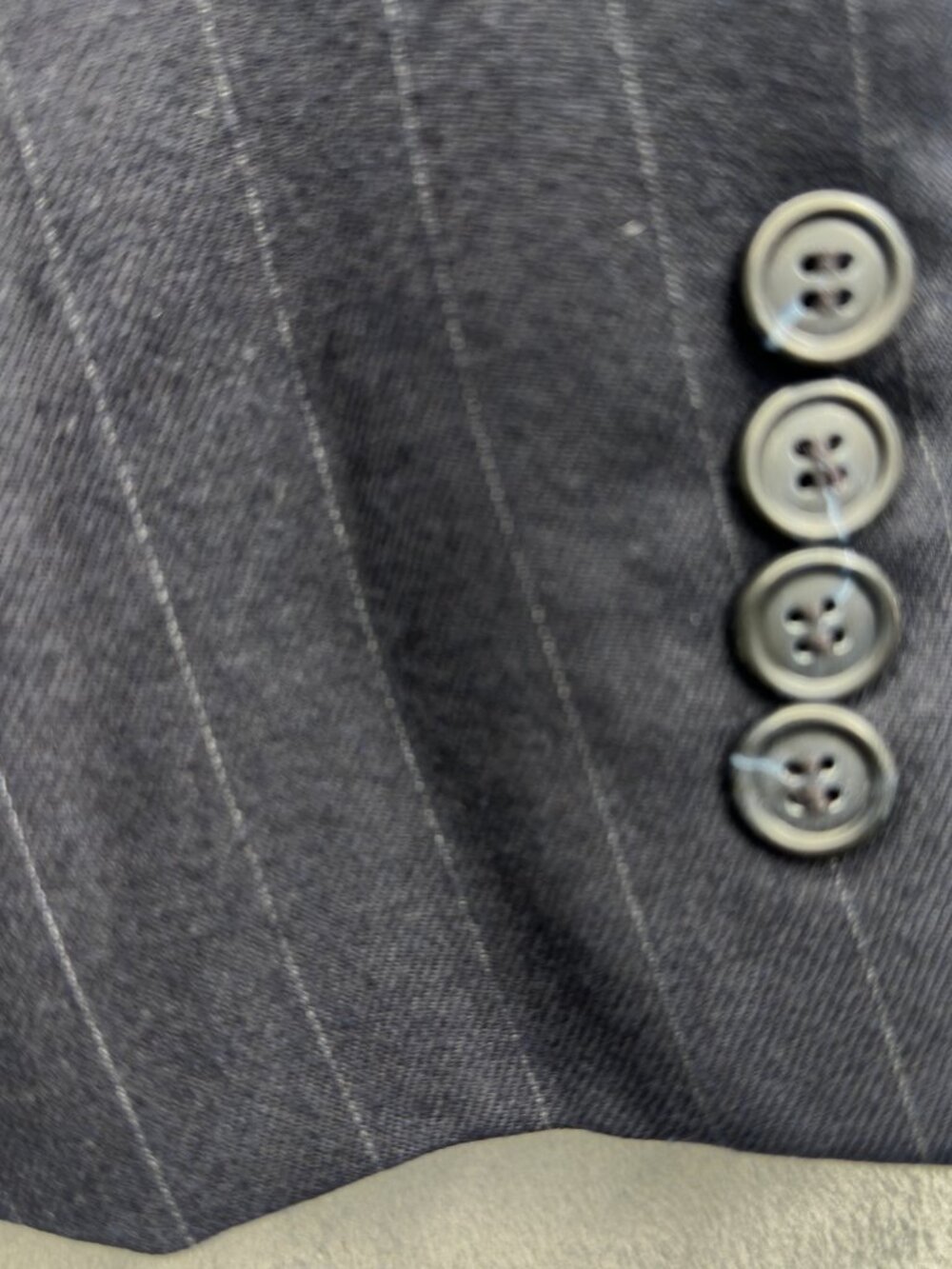 Cricketeer Frederick & Nelson Blazer Navy Pinstripe 100% Pure Wool Tailored USA - Picture 15 of 16